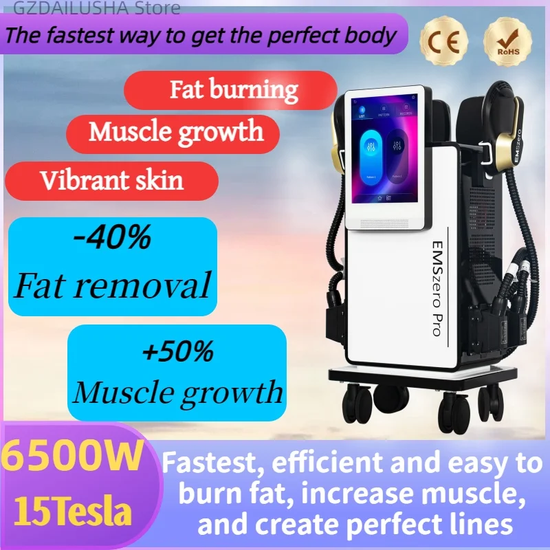 

New EMSzero 6500W pro Ems Body Muscle Sculpt Machine Build Muscle Stimulate Machine Pelvic Pads Available