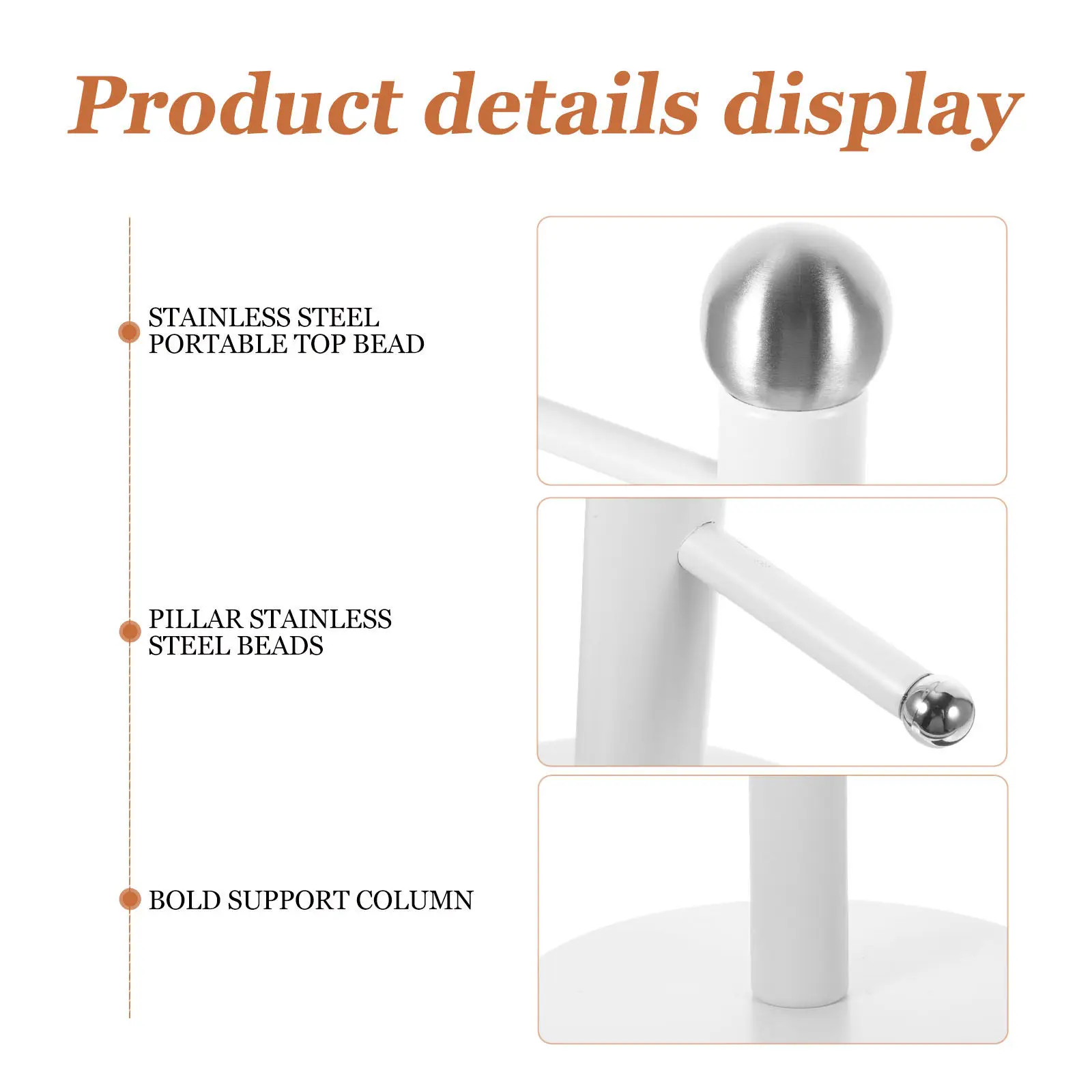 

Space Saving Iron Mug Tree Coffee Cup Holder for Countertop Tea Cup Storage Rack Drying Stand Kitchen Organizer Mug Tree Holder