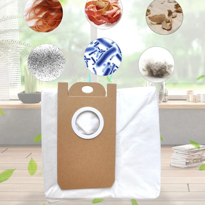 3 Stück Ersatz zubehör für abir r30 Roboter Staubsauger Staubbeutel Haushalts reinigung Mülls ack