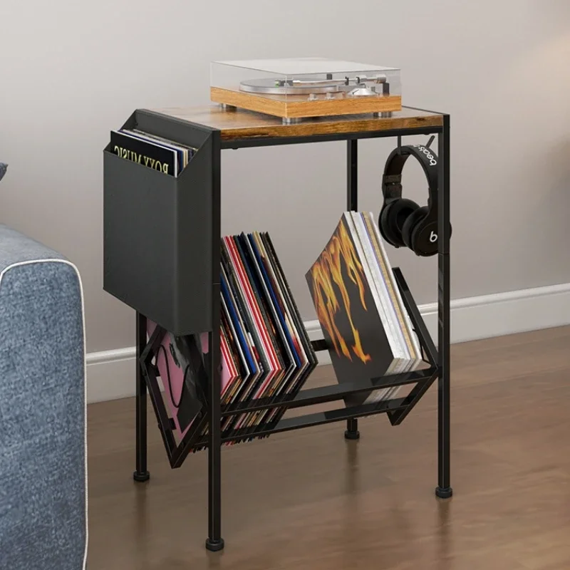 

V Shape Easy to Access Shelf with Modern Lock Pulley Bedside Table for ISC Book Newspaper Magazine Storage Holders and Racks