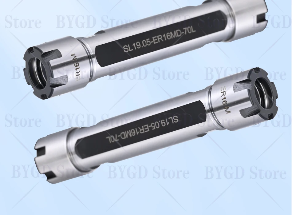 BYGD SL16 SL19.5 SL20 SL22 SL25 SL25.4 ER11 ER16 ER20 Verlängerungsstange Werkzeughalter, hochwertige Verlängerungsstange Klemmfutter Spannzange – Detail 11