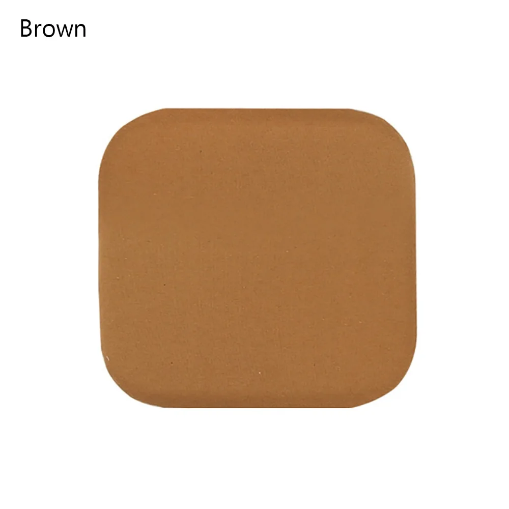 

Square Memory Foam Seat Cushion Detachable Cover Soft Dining Chair Pad With Zipper Non-slip Bottom Office Chair Cushion