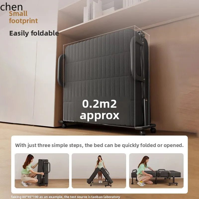 YFY foldable  single adult home nap sofa  companion bed guest temporary