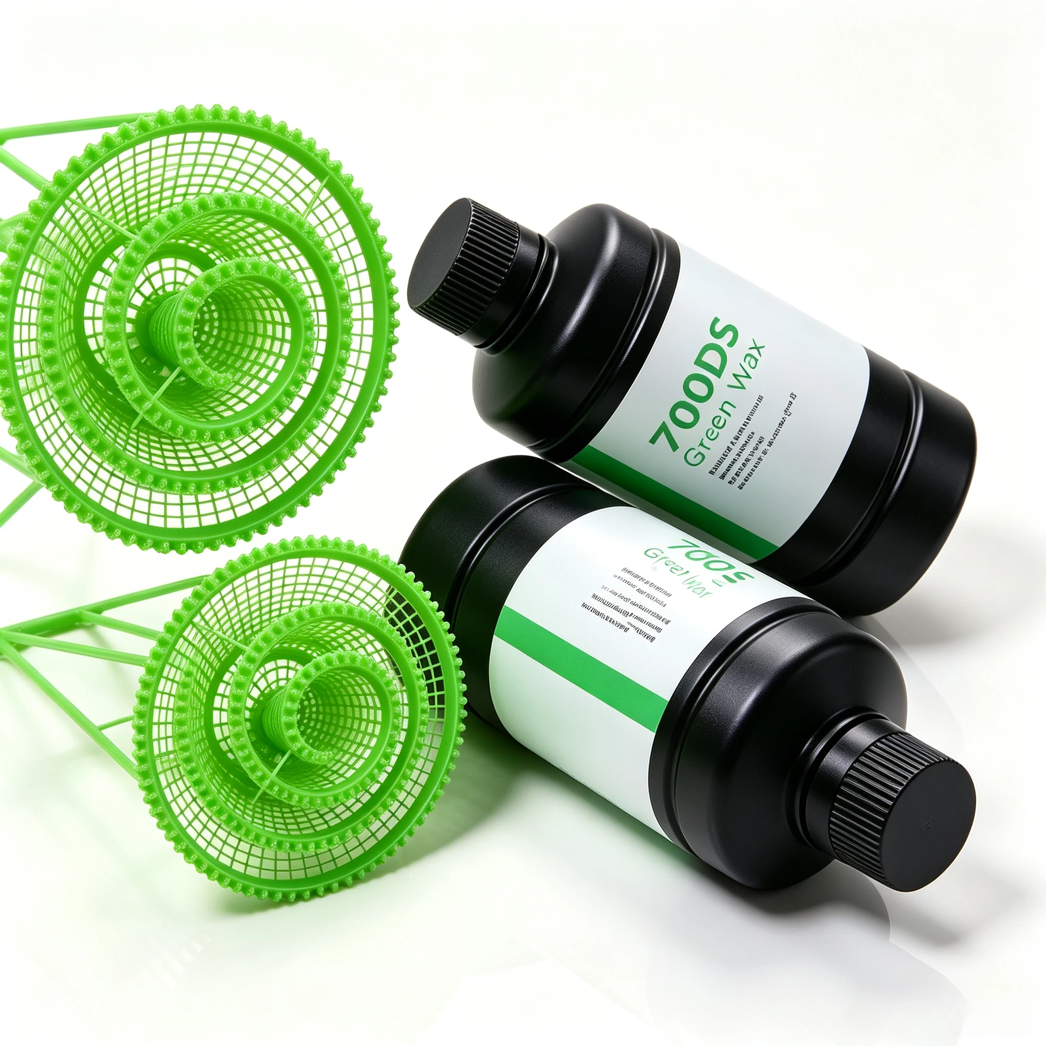 3D Printing Wax Machine - 1kg Low‑Shrink Green Wax Castable Photosensitive