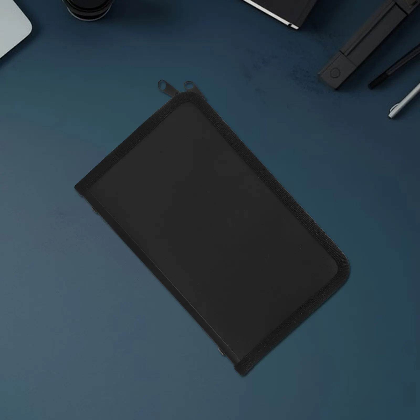 

Mini Accordion File Folder Portable Zipper Document Organizer Multilayer Cash Organizer for Bills Receipt Storage Important