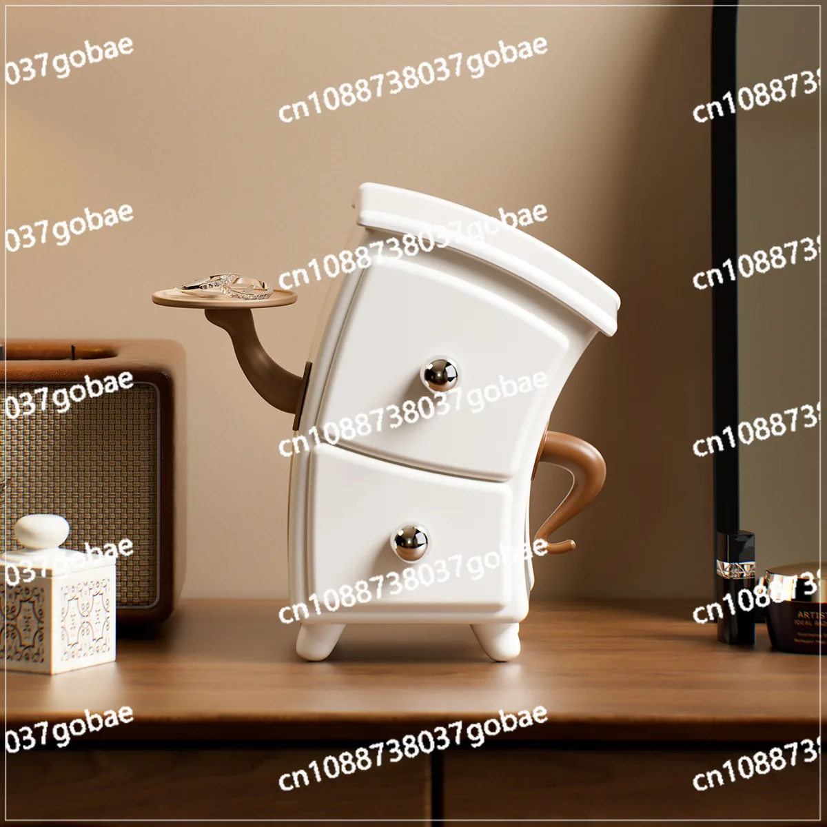 

Забавный напольный шкафчик, подставка для украшений и серег, тумба для прихожей