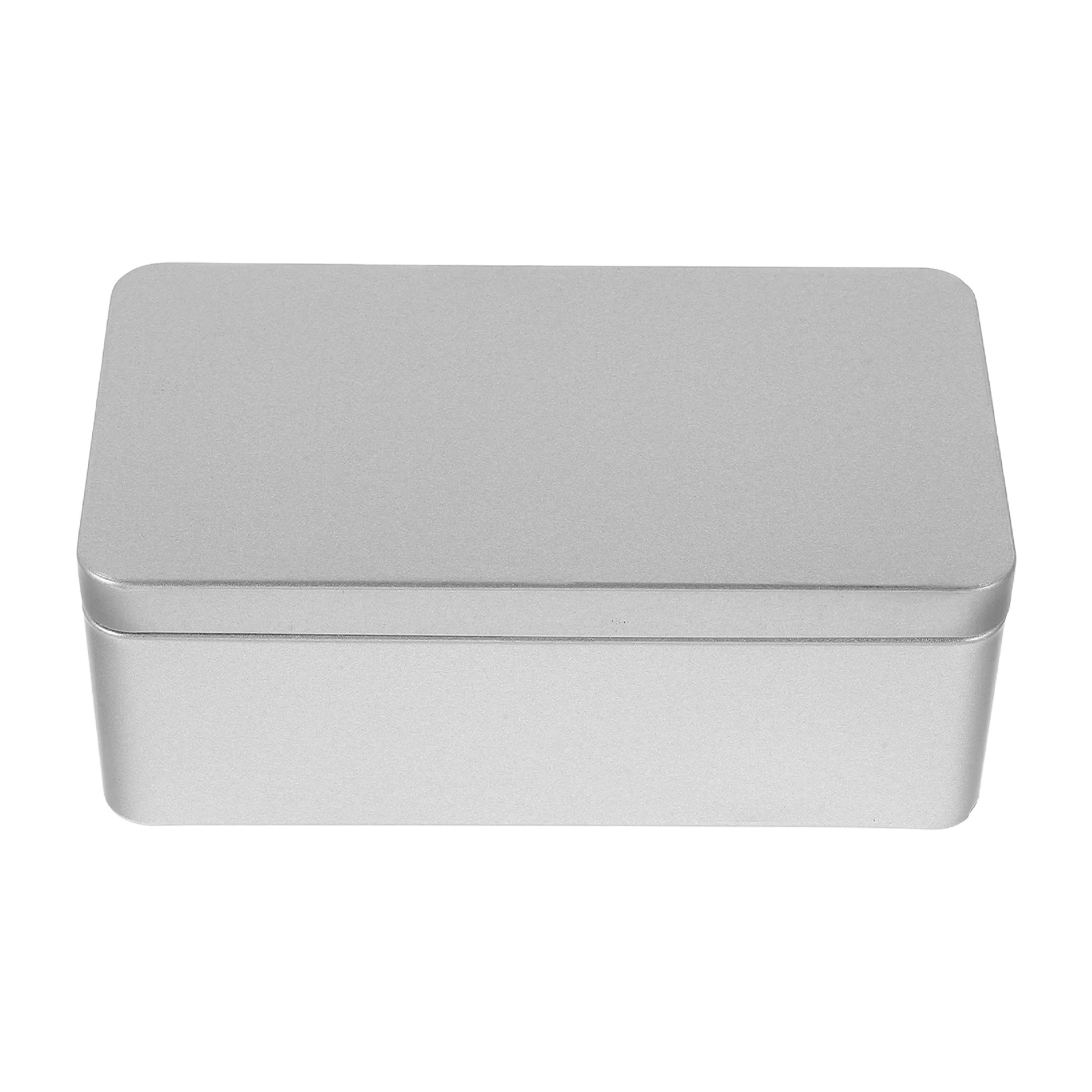 

Tinplate Storage Box Boxes Metal Tea Container Home Candy Rectangular Food Jewelry