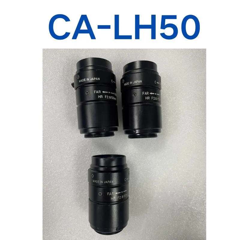 Used Industrial lens CA-LH50 tested OK, function intact