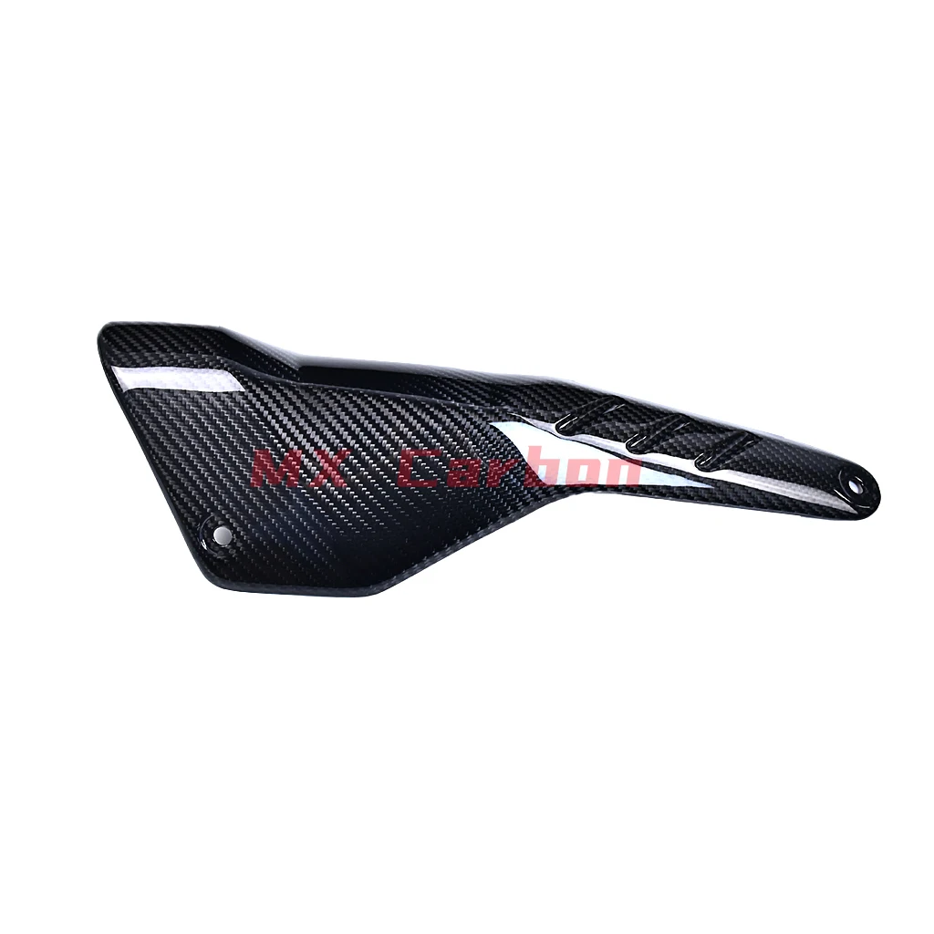 Motorcycle Exhaust Pipe Cover Carbon Fiber Fairing Modification Accessories For Aprilia RSV4 / TUONO V4 2021 2022 2023