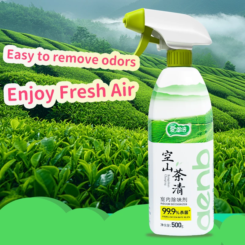 Fresh Tea Scent Air Freshener 500ML - Long-Lasting Floral Fragrance for Home & Car