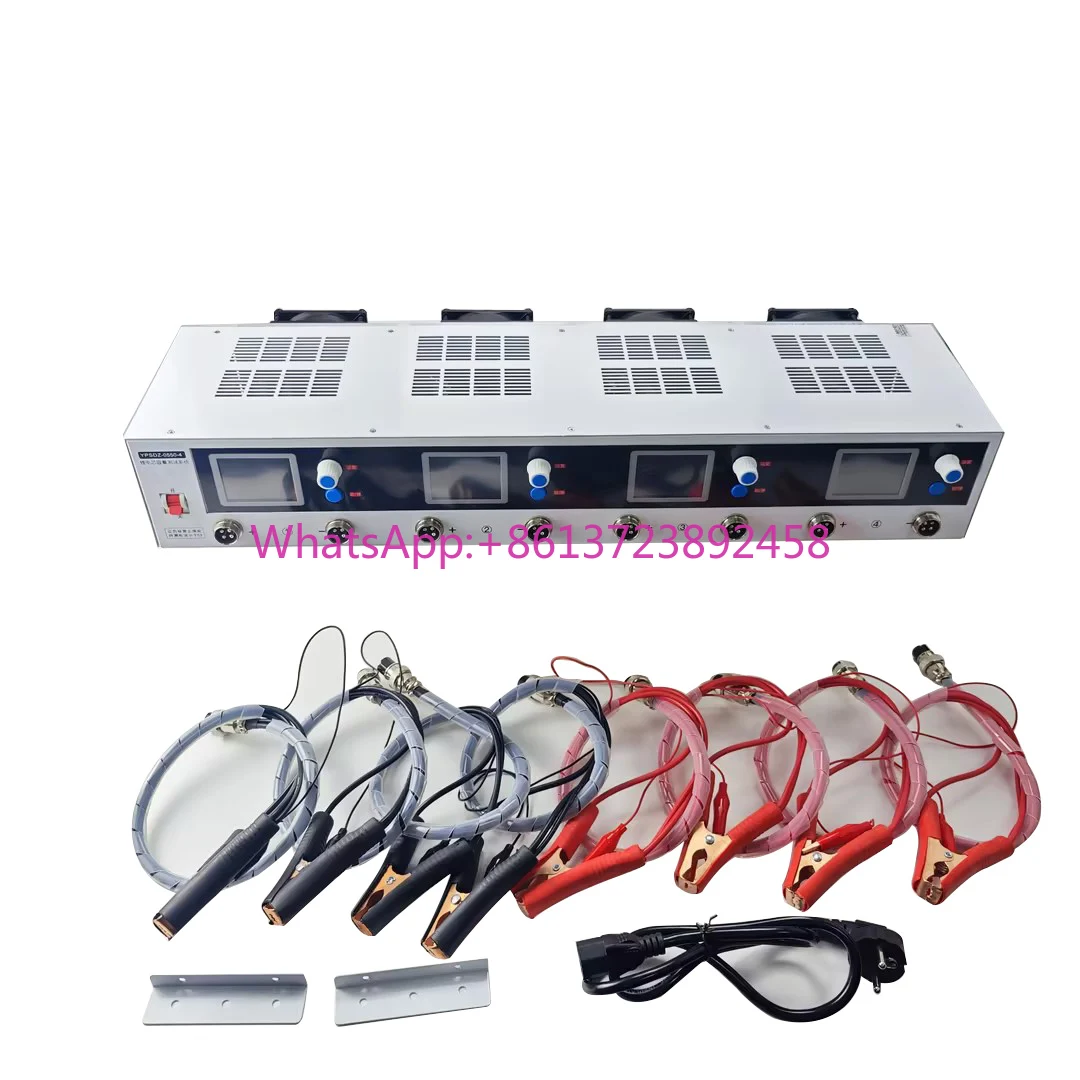 

4Channel YPSDZ-0550-4 1-5V 50A Lithium Lon Battery Tester Single Cell Battery Pack Voltage Balancer Discharge Machine