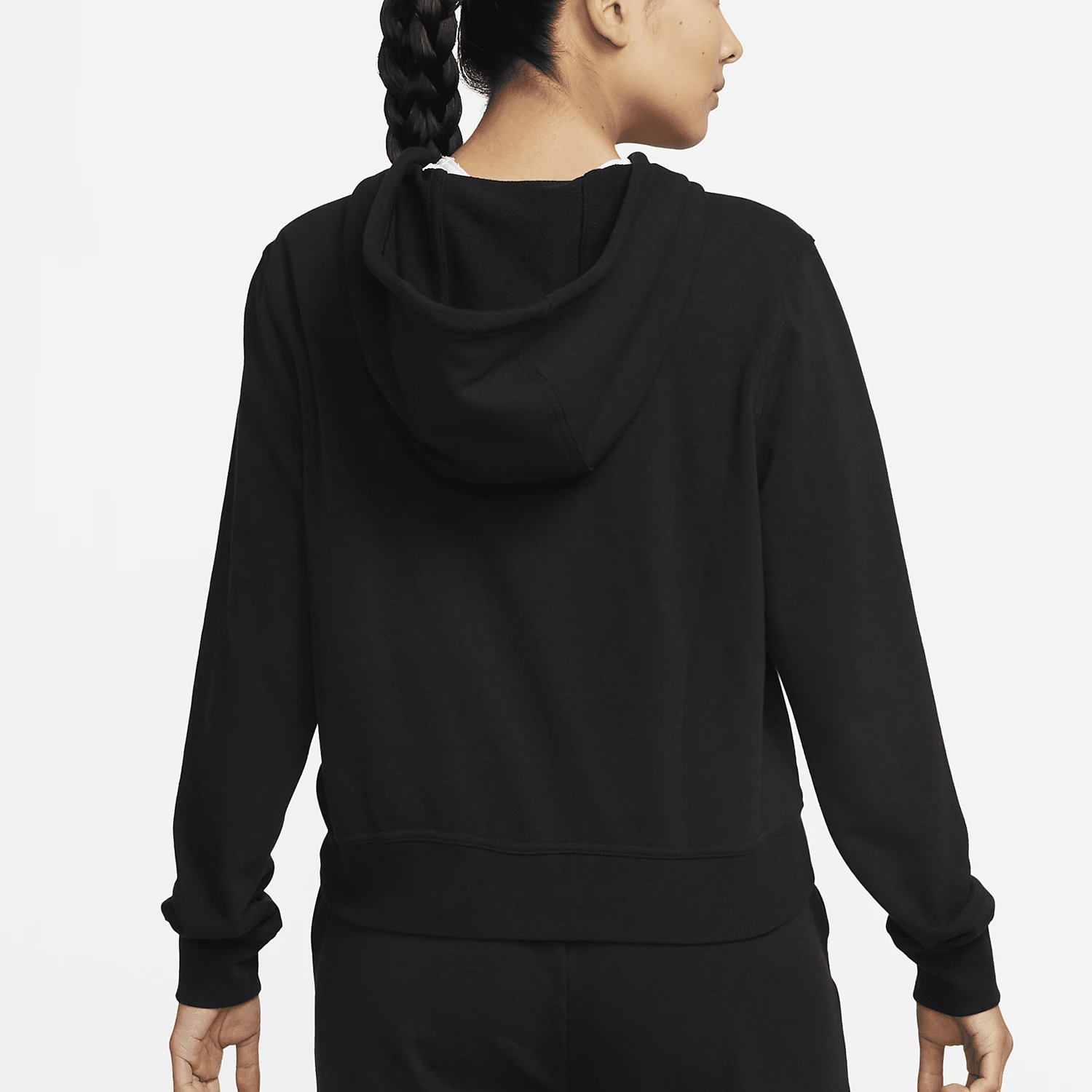 Nike genuine Dri FIT One women's full-length zipper cardigan jacket FB5199-010