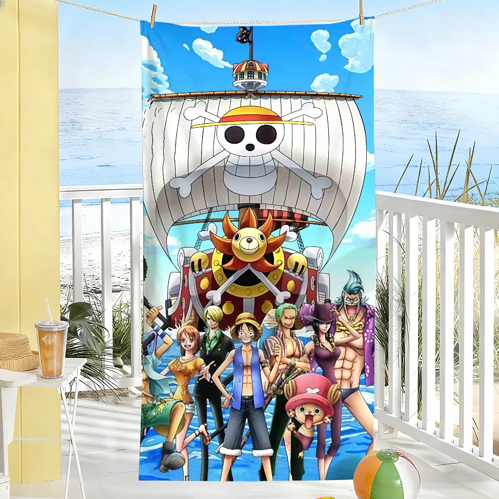 Anime One P-Piece Towel Drying Bath Towel Applicable To Light Swimming Camping Yoga Beach Out