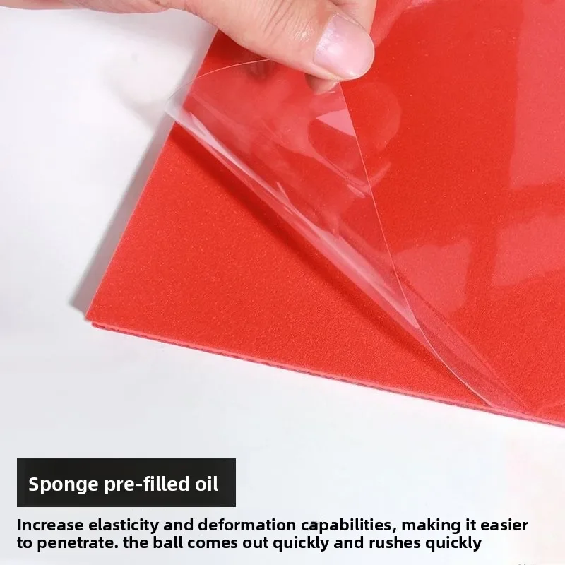 LOKI RXTON 7 National Team Special Sticky Innergy Table Tennis Rubber Adhesive Arc Ring Viscous Rubber with Blue Sponge view 5