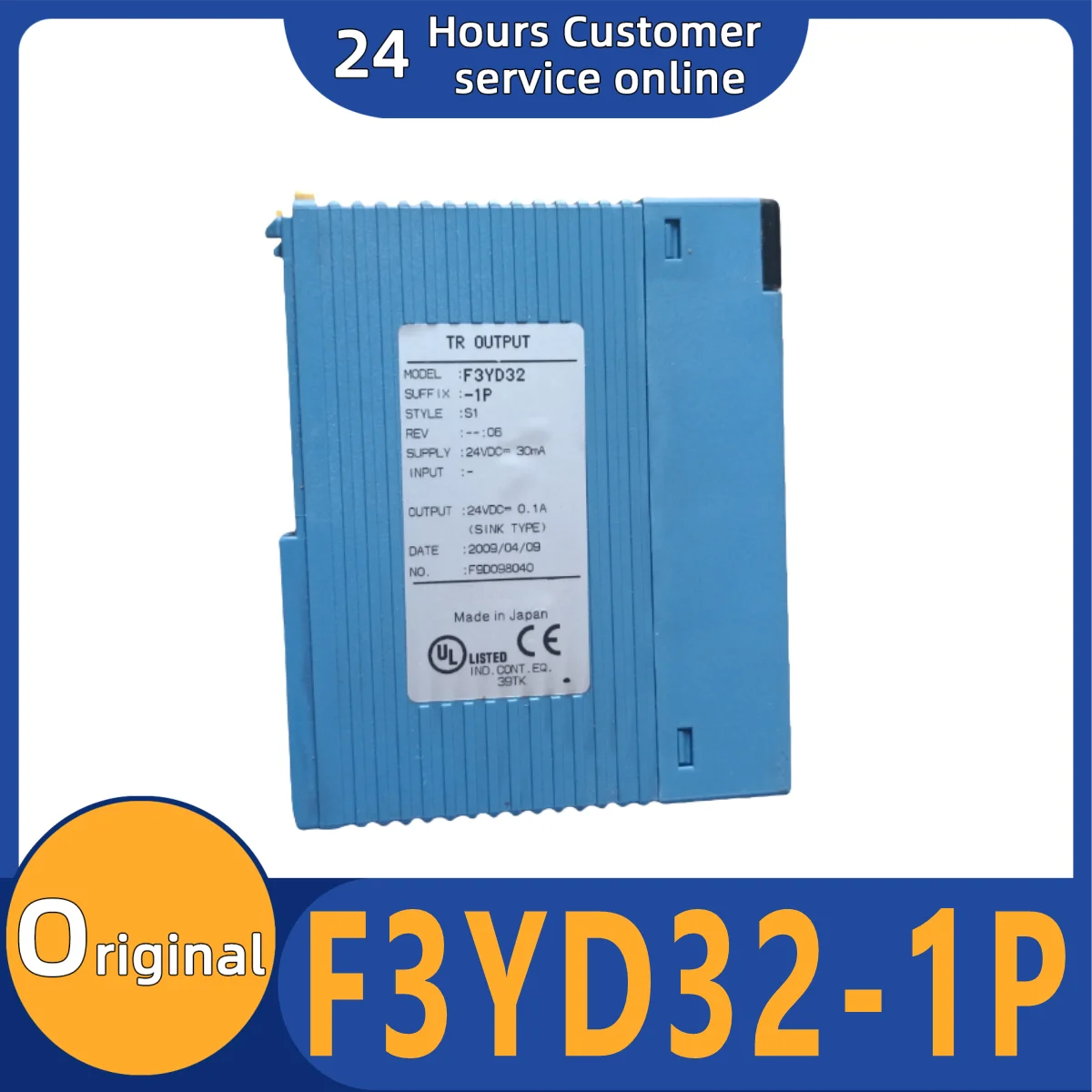 

Новый оригинальный модуль Φ F3YD32-1P F3RS41-0N F3LR01-0N F3BP20-0N F3XD16-3F
