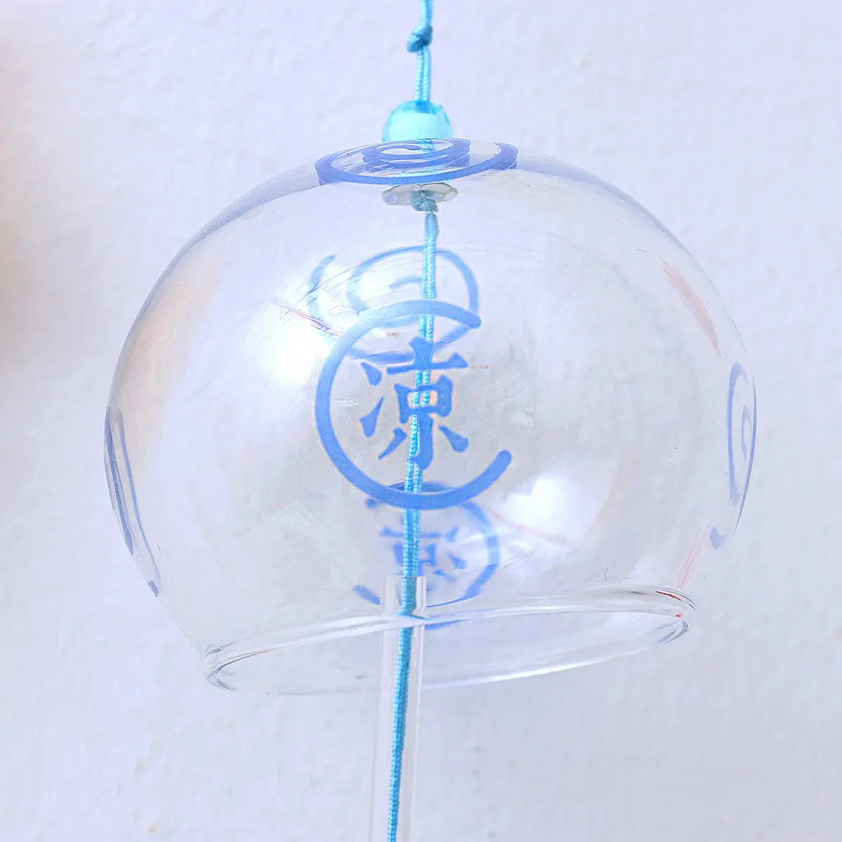 Japanese Style Premium Glass Hanging Wind Chimes Decorative Wind Bell Brightens Garden Pathway Balcony Room Relaxation