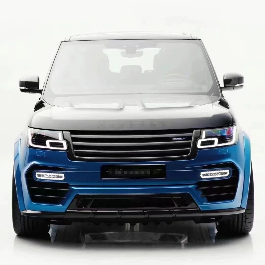 MSY Style Front Rear Bumper Sid Skirts Spoiler Wing Grill Hood Bonnet Wide Body Kit for 2014-2022 Land Rove RANGE ROVER VOGUE