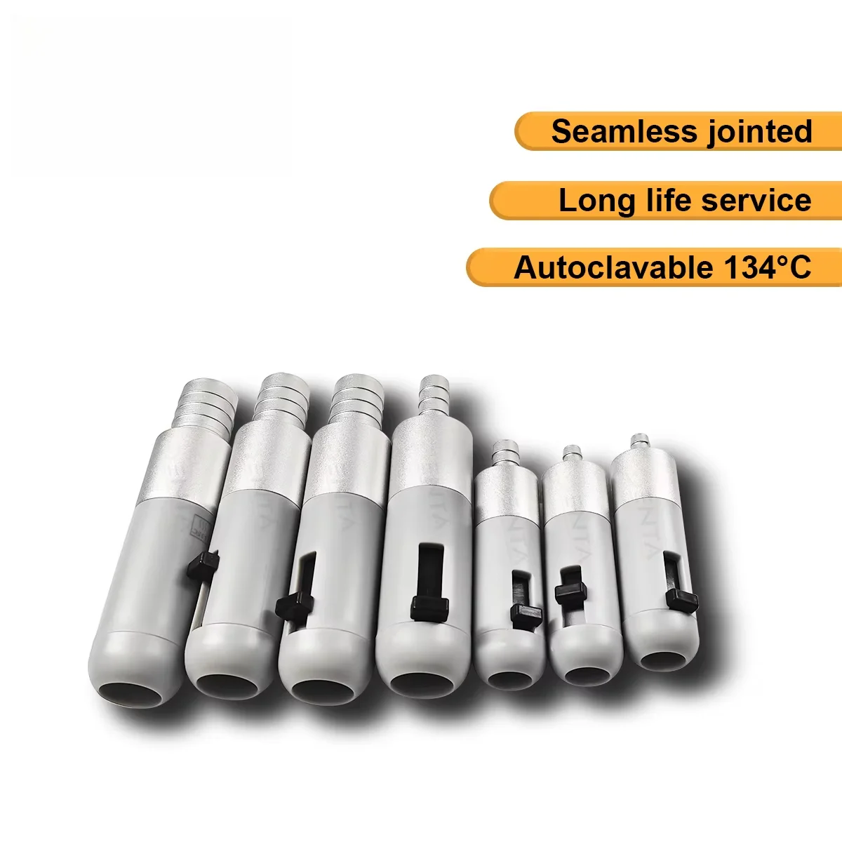 High Quality Dental HVE Saliva Ejector - Strong/Weak Suction Handle High/Low Volume Swivel Adaptor Tube Fit Cefla NSK Units