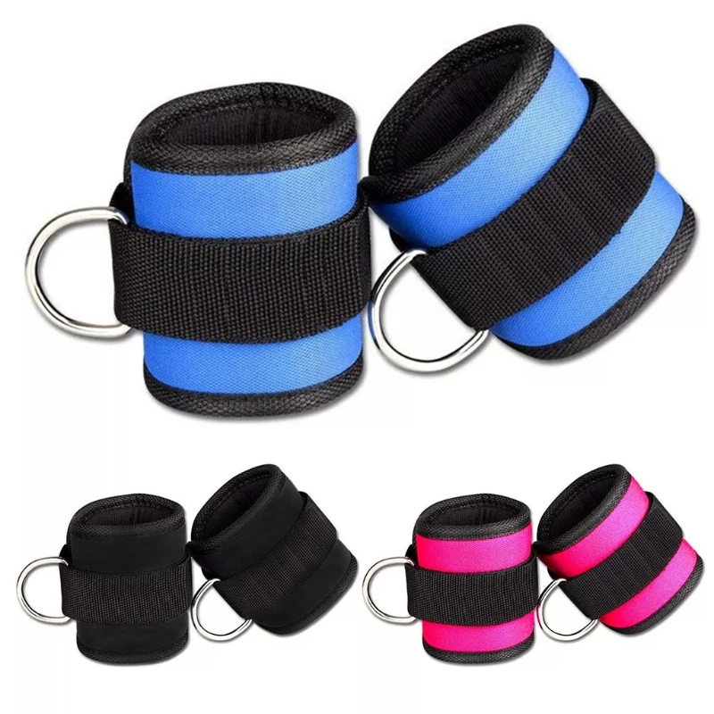 Fitness Ankle Strap Kickbacks, Glute Workouts, Leg Extensions, Curls, and Hip Abductors Adjustable Support Ankle Straps