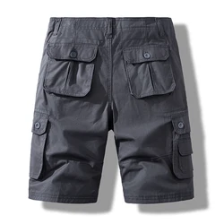 Men's Sports Shorts Cargo Shorts Pants Big Size Bermuda Half Pants Cotton Loose  Straight Running Gym Shorts Pants