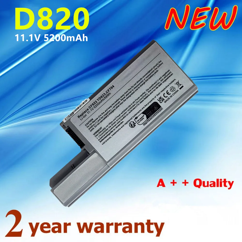 Laptop Battery For Dell Latitude D830 D531 D820 D531 Precision M4300 YD623 XD739 CF623 YD624