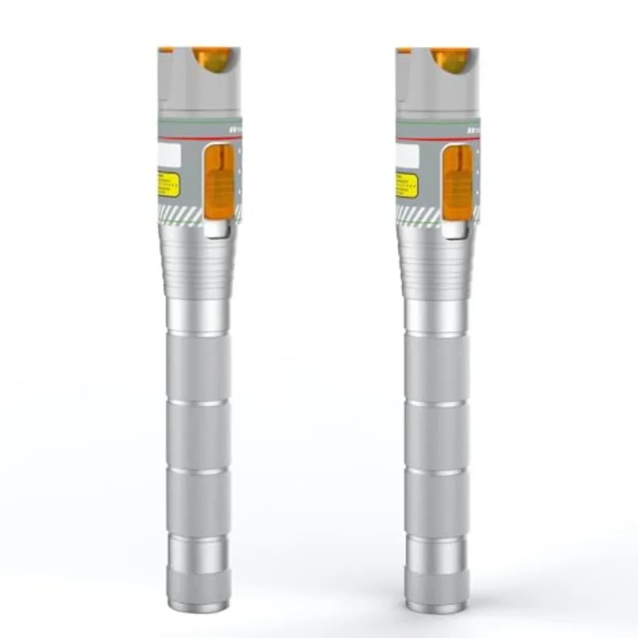 

【Новая модель】2 шт. Визуальный локатор неисправностей (VFL) - тестер оптоволоконных кабелей с адаптерами LC/FC/SC/ST, тестер сетевых кабелей K