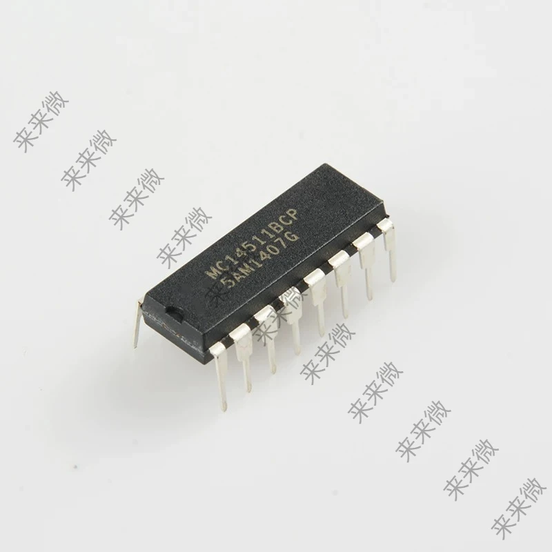 10pcs MC14511BCP BCD‑7‑Segment Latch Decoder CMOS Logic IC DIP‑16 Electronic Components BOM List