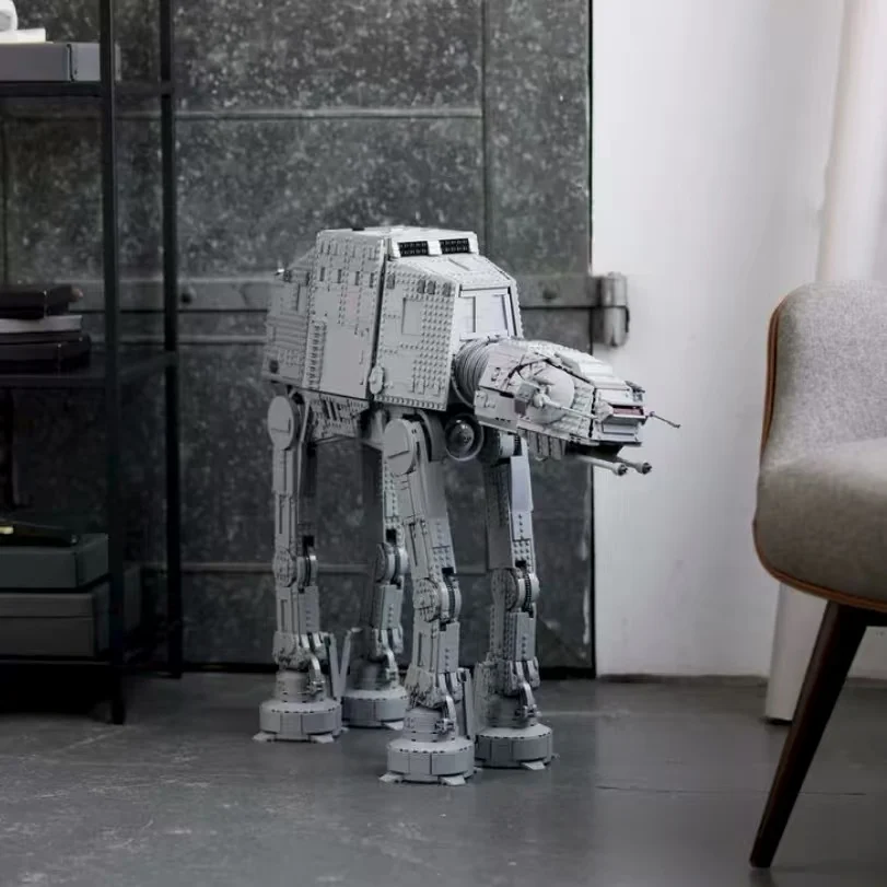 Déambulateur de Combat technique de grande taille, modèle d'exposition Moc, blocs de construction en briques, jouets éducatifs pour enfants, cadeaux, en Stock