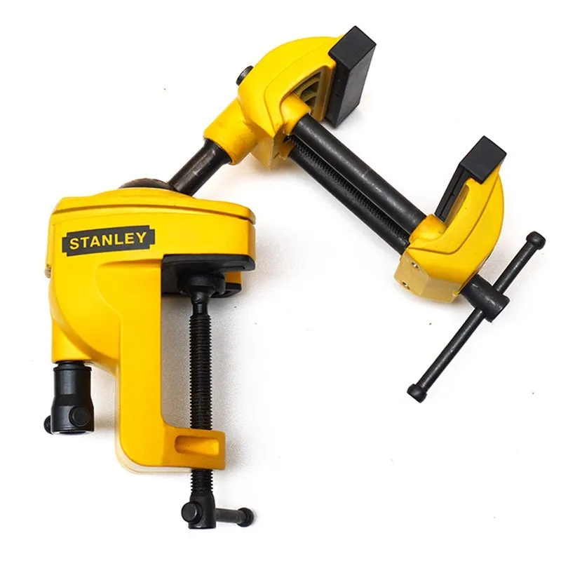 Stanley 83-069M-81 Multi Angle Table Vice Clamp Head Rotation Design Free Adjustment And Fixation Simple Operation Easy To Learn