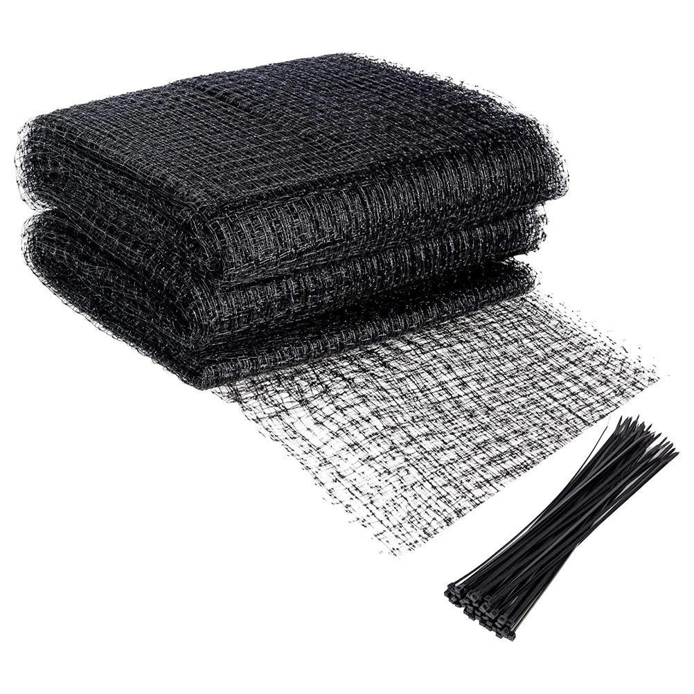 

1 set 210cm x 2100cm Breeding Protection Net Poultry Fence Green Plant Mesh Gardening Border Rabbit Fence Garden Nylon Netting