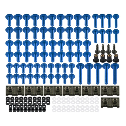 177 Uds tornillos de motocicleta perno de carenado para YAMAHA YZF R1 R15 R25 R3 R6 R125 R15 R25 MT03 MT07 MT10 MT-09 MT-07 M5 M6 tornillos