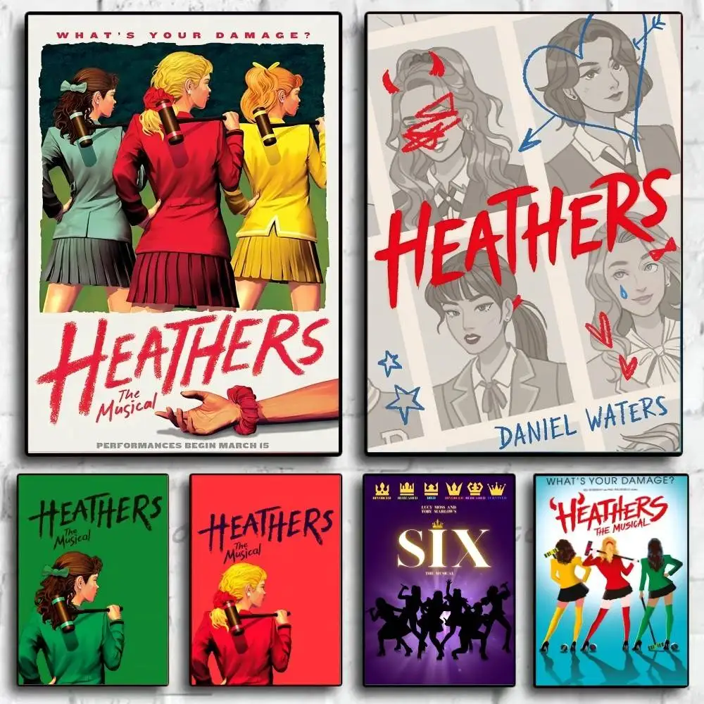 1PC Classic Musical Six Heathers Tina Turner Musical Poster 