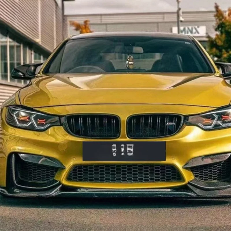 

Fengxuan For BMW M3 F80 M4 F82 MP Model 2013-2016 Carbon Fiber Front Lip Upper Corner Trim