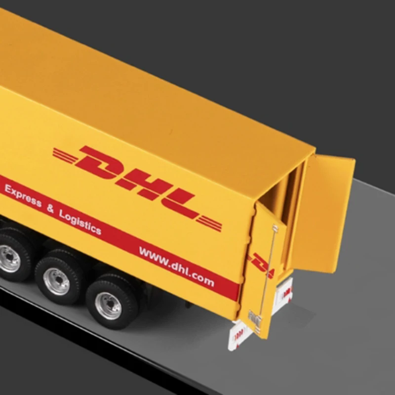 

Perka 1:64 Scale Freightliner Container Truck Alloy Simulation Car Model Static Collection Decorated Holiday Toy Souvenir Gift