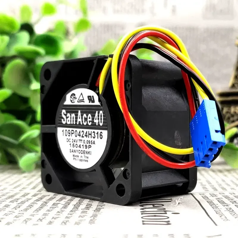 109P0424H316 840D NCK System Fan San Ace 40 for 24V 0.095A