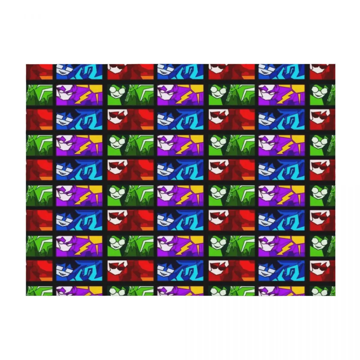 

Homestuck Beta Kids Lands Throw Blanket Retros anime for sofa Picnic Blankets