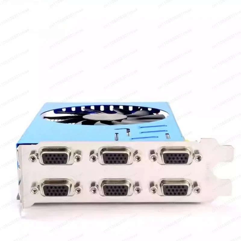 

RX580/R7350 6 Screen 6 HDMI Graphics Card Stock Futures Splicing Fusion Multi-Monitor