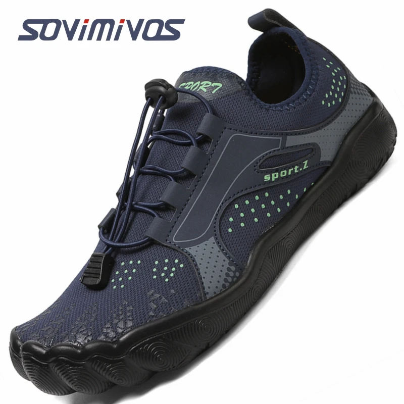 Zapatos descalzos para hombre y mujer, zapatos minimalistas de entrenamiento cruzado con punta ancha, zapatillas deportivas sin caída para caminar, senderismo y correr