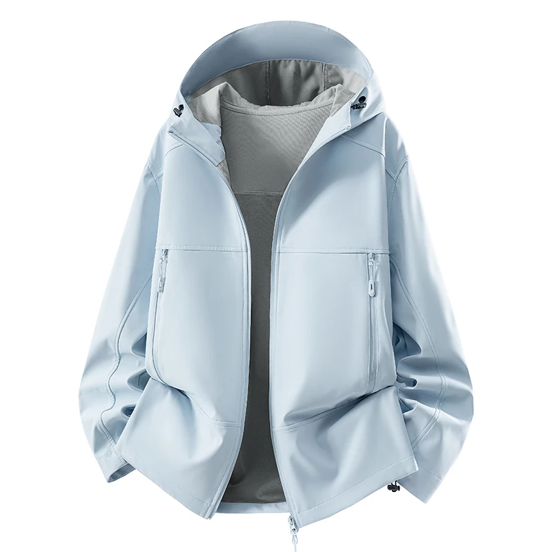 Couple Spring and Autumn Fashion Long Sleeve Three Proof Stormtrooper Jacket Outdoor Running Sports Windproof Breathable Jacket