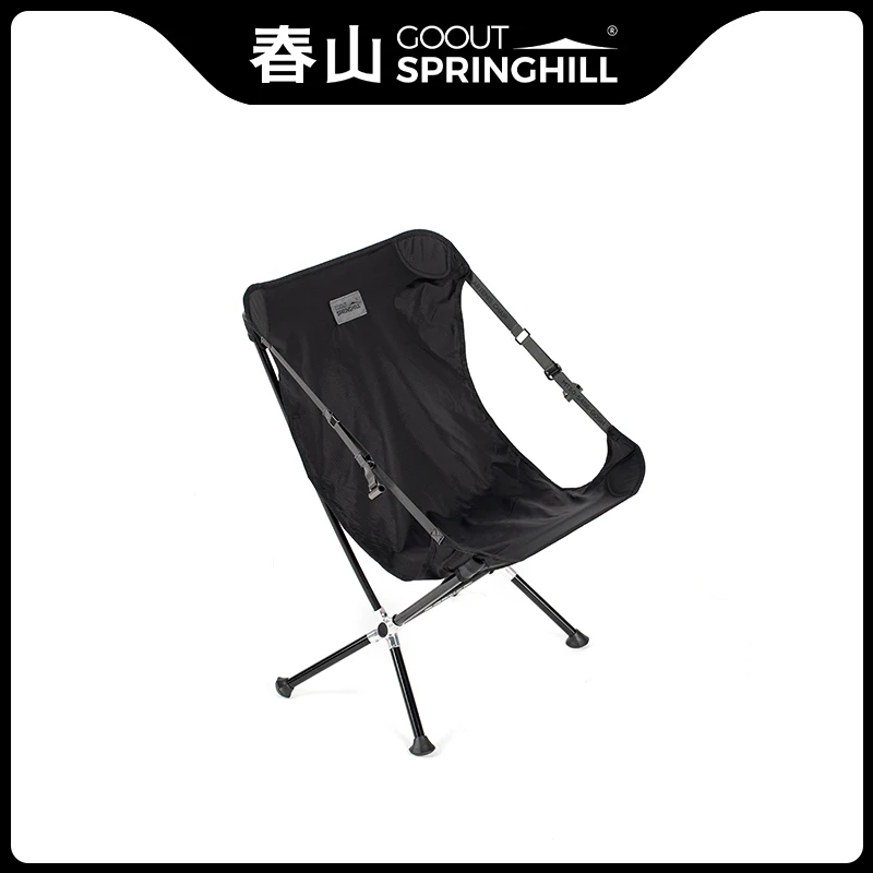

GooutSpringhill Camping Fishing Folding Chair Tourist Beach Chaise Longue Chair Relaxing Foldable Leisure Travel FurniturePicnic
