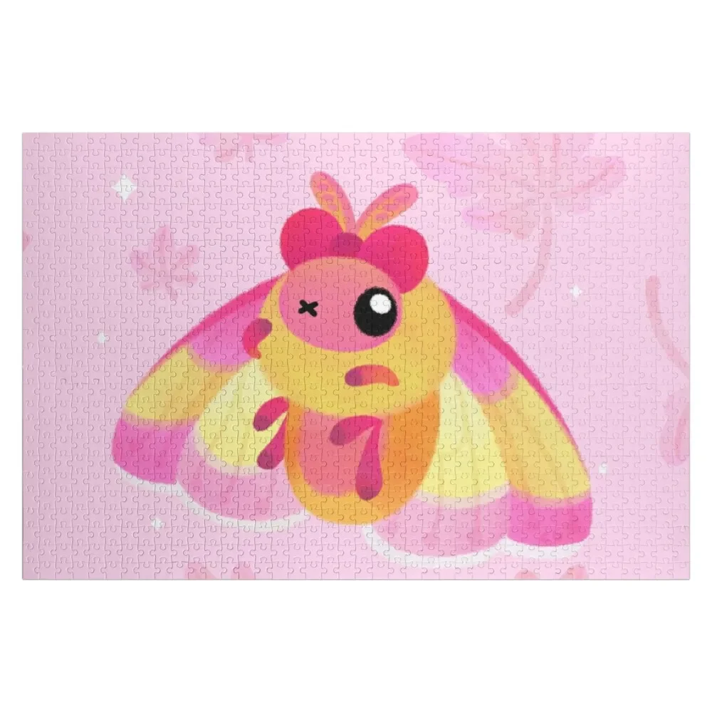 

Rosy Maple Moth Jigsaw Puzzle Custom Jigsaw Wooden Name Personalized Toys Personalised Jigsaw Puzzle