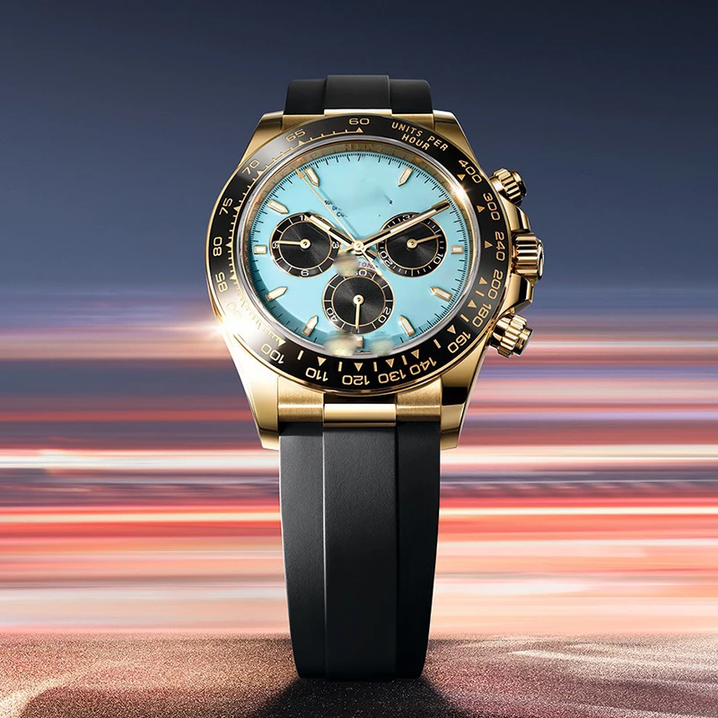 38.5*30.6mm 126518 126509 126505 relógio moldura de cerâmica inserção caber dayt ona 126518 126509 sub yach peças de relógio