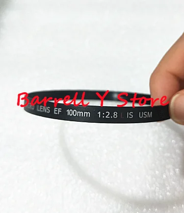 New for Canon EF 100mm F/2.8L IS USM 100 mm 1:2.8F Lens Filter Ring Front UV Fixed Sleeve for Barrel Camera Repair Part