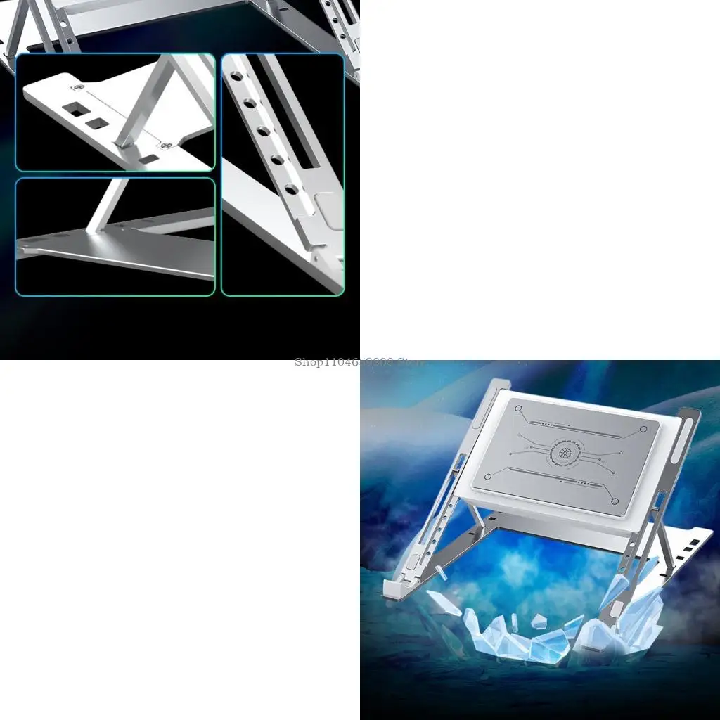 

Tall Efficiency Laptop Refrigerator Aluminum Mixture Base Multiple Speed Quiet Refrigerating Game Journals