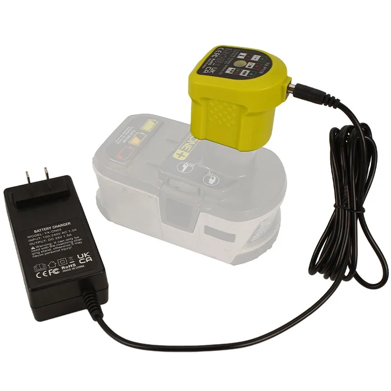 Li-ion Ni-MH Ni-CD Battery Charger With Overcharge Protection For Ryobi 12V 18V P107 P108 Electric Power Tools Accessories Parts