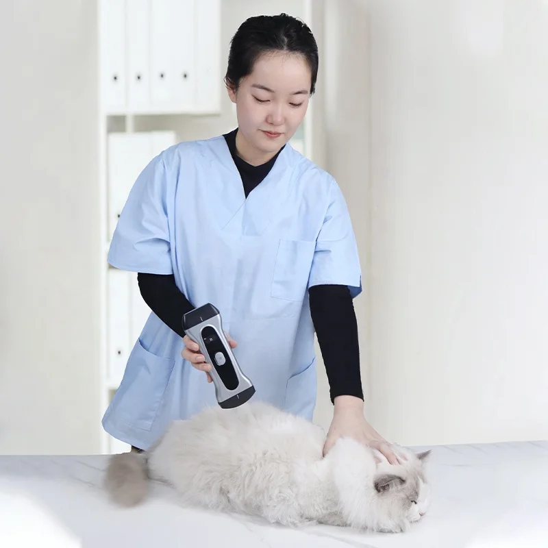 Yonker Wifi Mini Double Probe Handheld Cow Pet Products Animal & Portable Vet Veterinary Ultrasound Scanner Monitor Machine
