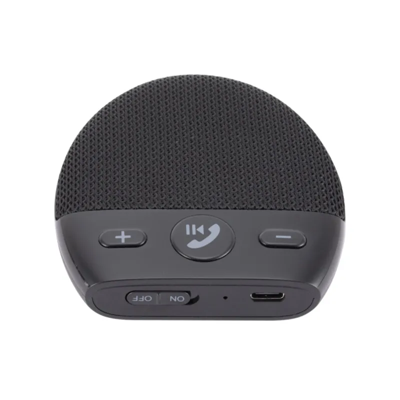 บลูทูธสำหรับรถยนต์รองรับโทรศัพท์แฮนด์ฟรี SP11มาพร้อมกับลำโพง Sun อะแดปเตอร์เพลงไร้สายลำโพงรถยนต์แฮนด์ฟรีเสียง