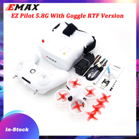 Emax EZ Pilot 82MM Mini 5.8G Indoor FPV Racing Drone RTF /BNF with Goggle Glasses 600TVL CMOS Camera 37CH 25mW for Beginner