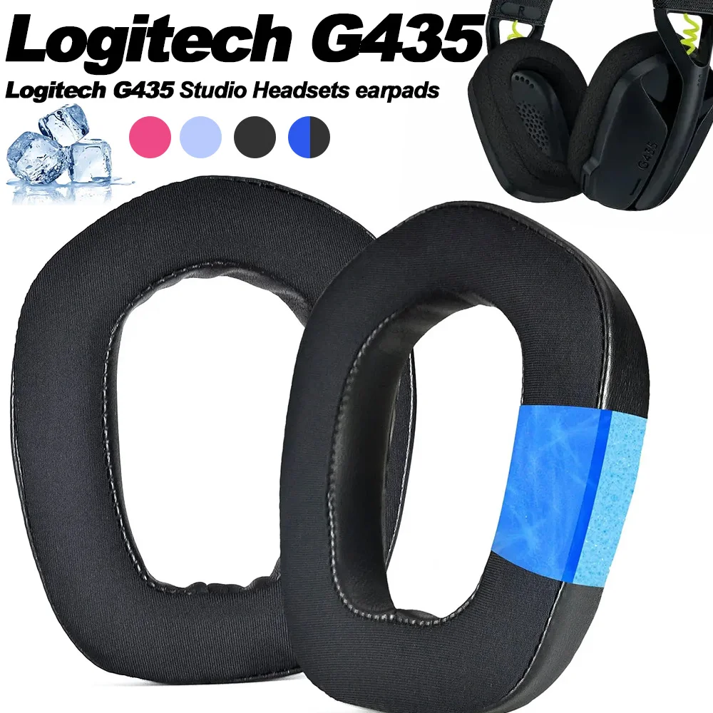 

Replacement for logitech G435 Headband Ear Pads Earphone Cushions Headphones Protein Earmuff