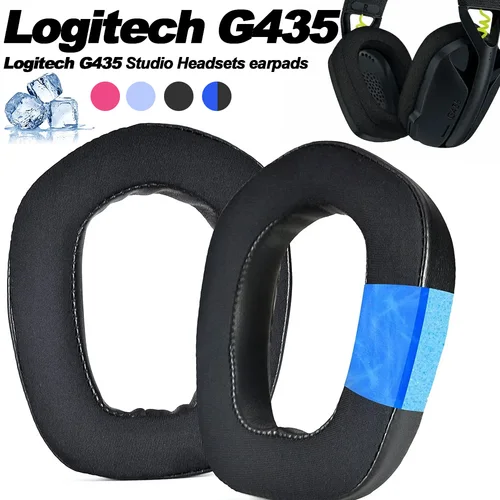 Imagen 1 del producto Reemplazo para logitech G435, almohadillas para los oídos, almohadillas para auriculares, orejeras de proteína